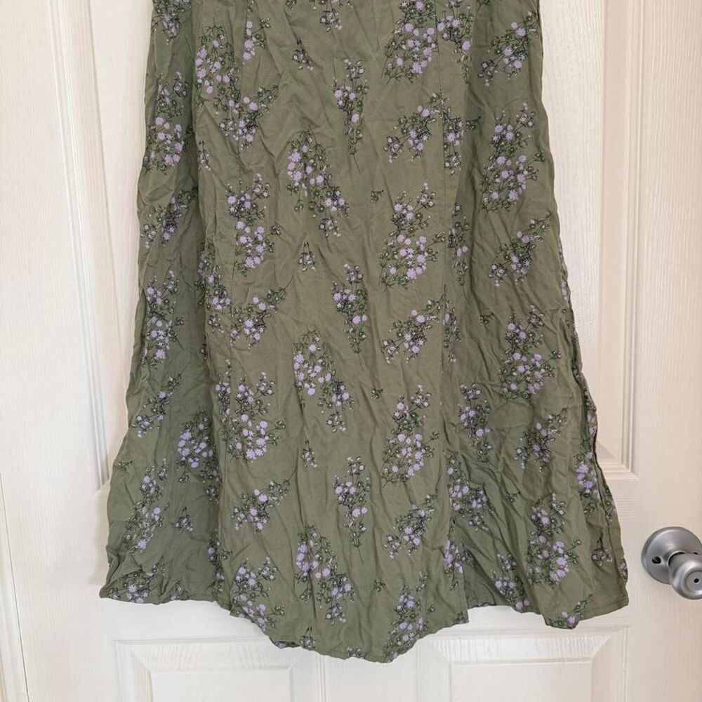 Thereabouts Women's Green and Khaki Skirt
